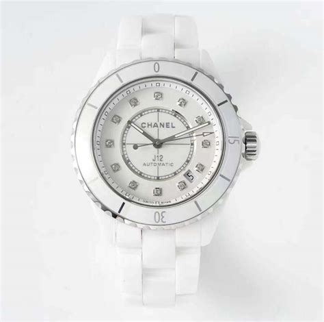 chanel white ceramic watch replica|chanel j12 ceramic watch price.